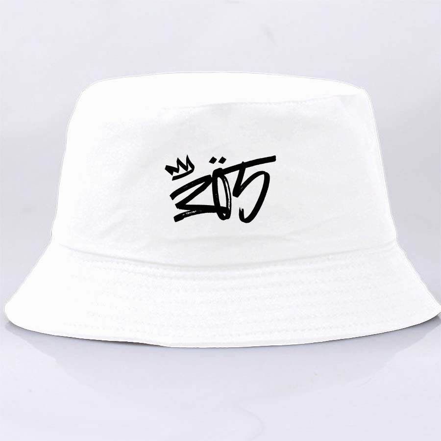 305 Classic Reversible White Bucket Hat