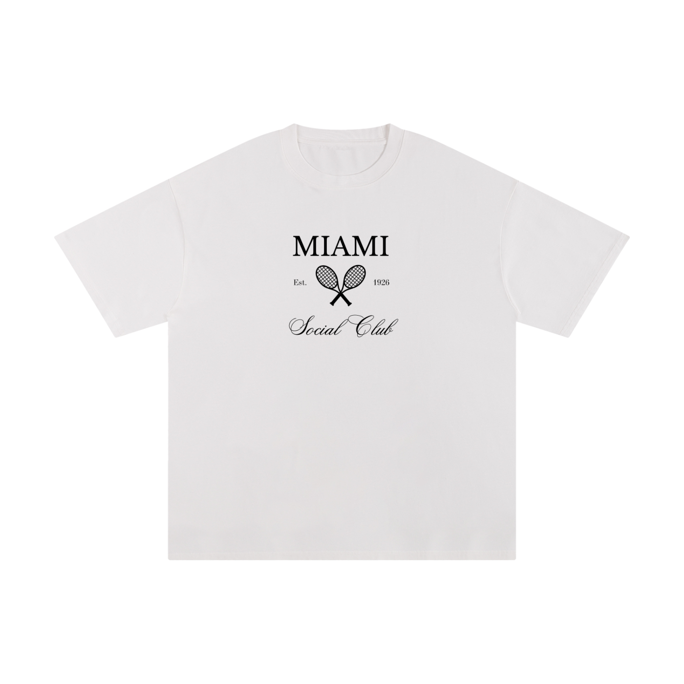Miami Social Club Racket T-shirt
