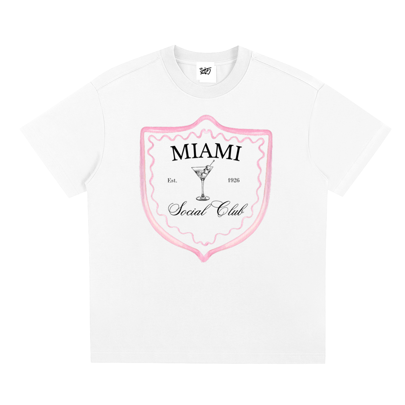Miami Social Club Pink T-Shirt