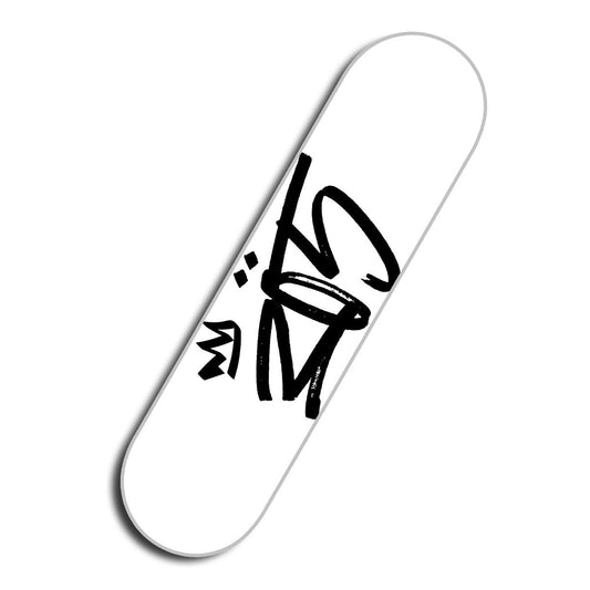 PRE-ORDER White 305 Classic Skateboard Wall Art