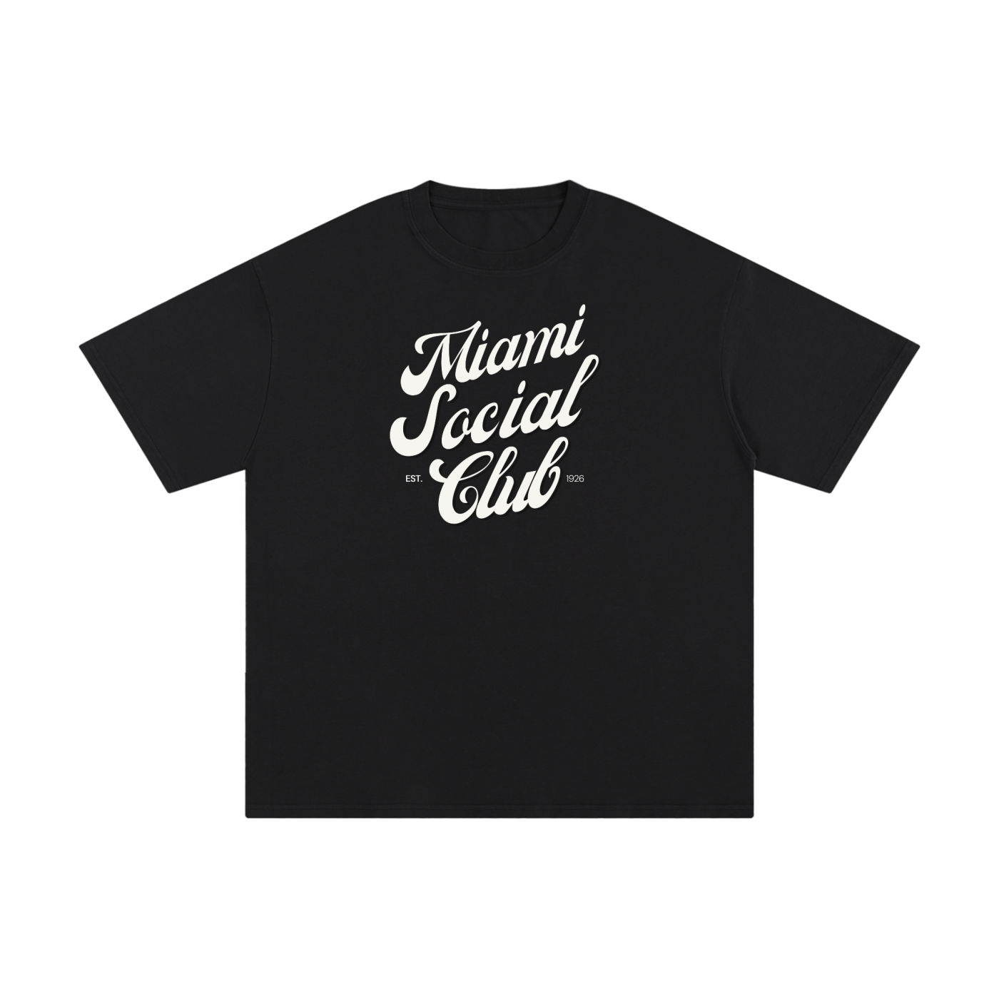 Miami Social Club Black T-shirt