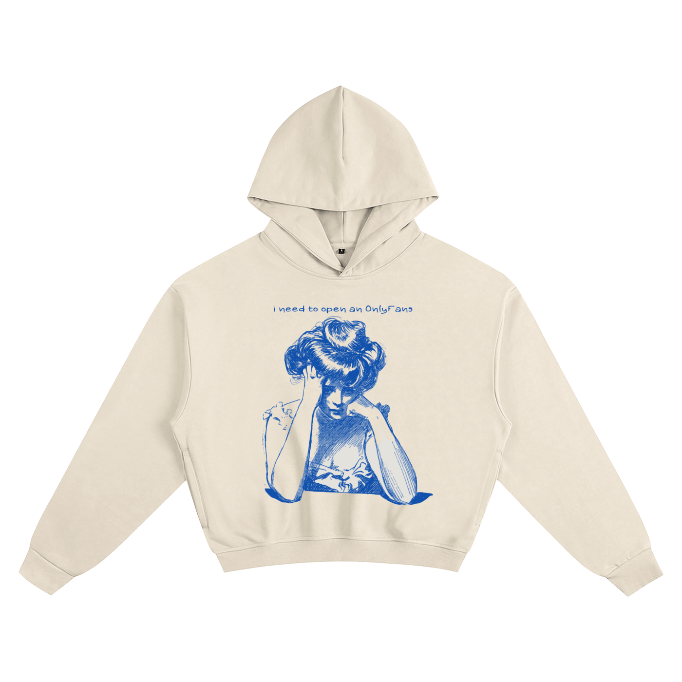 OF Crop Hoodie