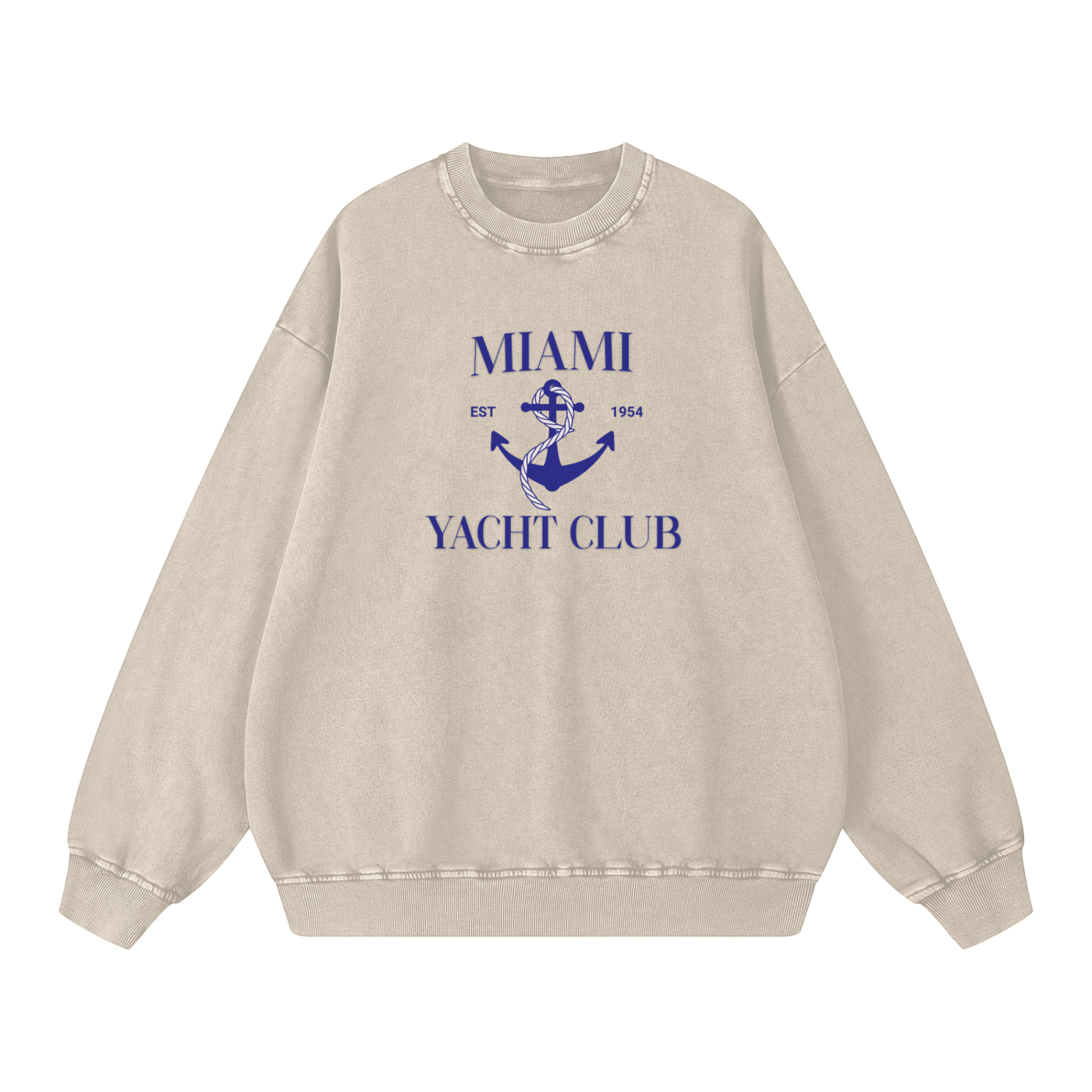 Miami Yacht Club Oversize Sweatshirt