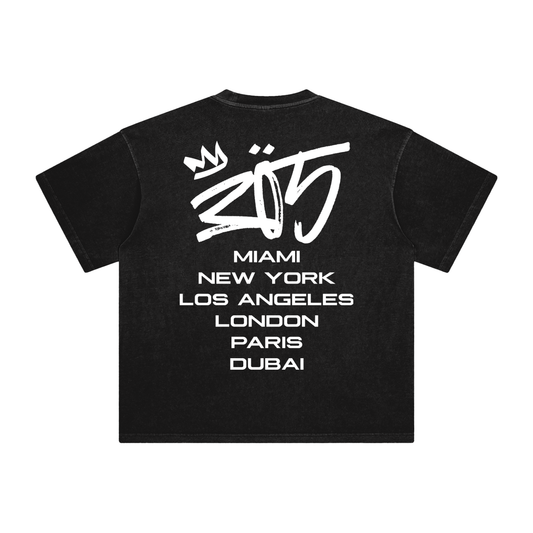 Cities Black T-Shirt